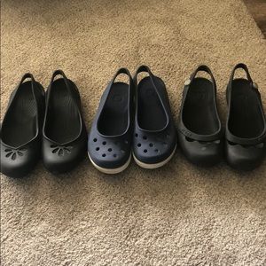 Crocs 3 Pairs